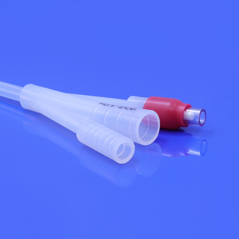 Silicone Foley Catheter 3-Way, 100% Silicone, Fr6 - Fr26